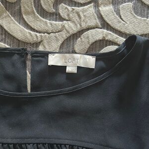 LOFT Midnight Black Top